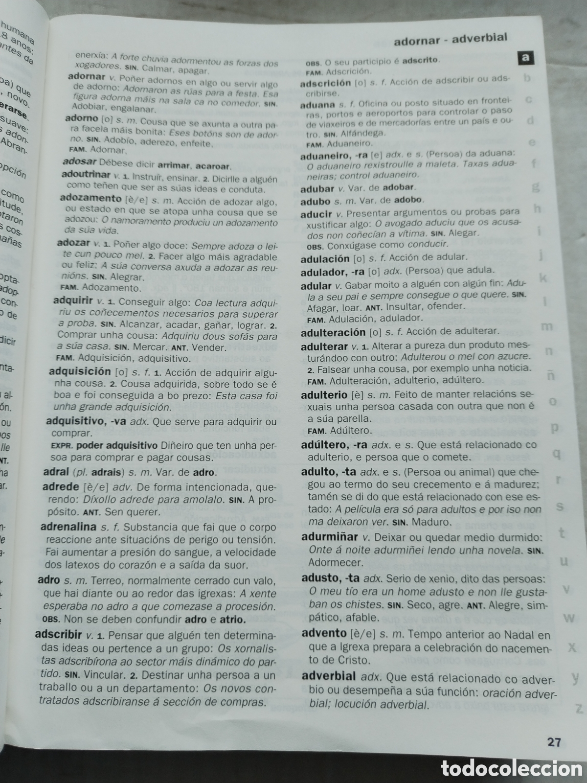 Diccionarios de segunda mano: DICCIONARIO DE LINGUA GALEGA - Foto 4