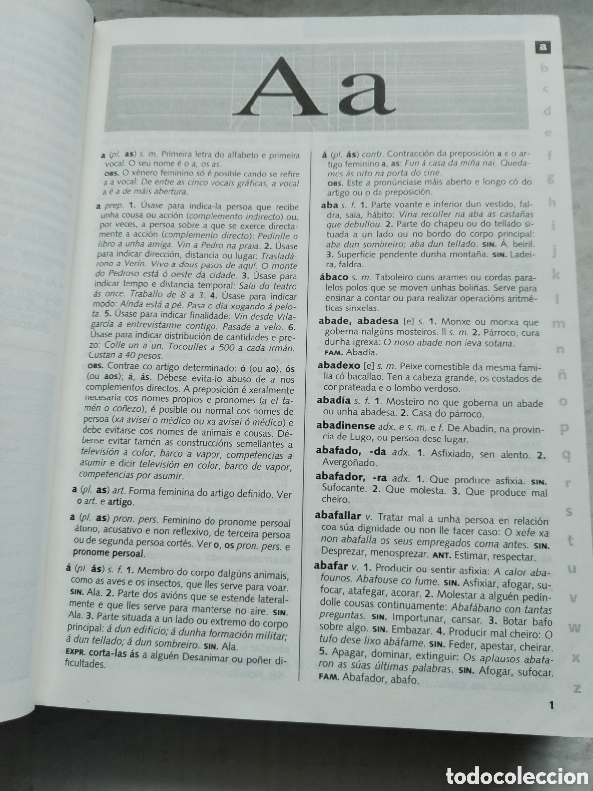 Diccionarios de segunda mano: DICCIONARIO DE LINGUA GALEGA - Foto 4