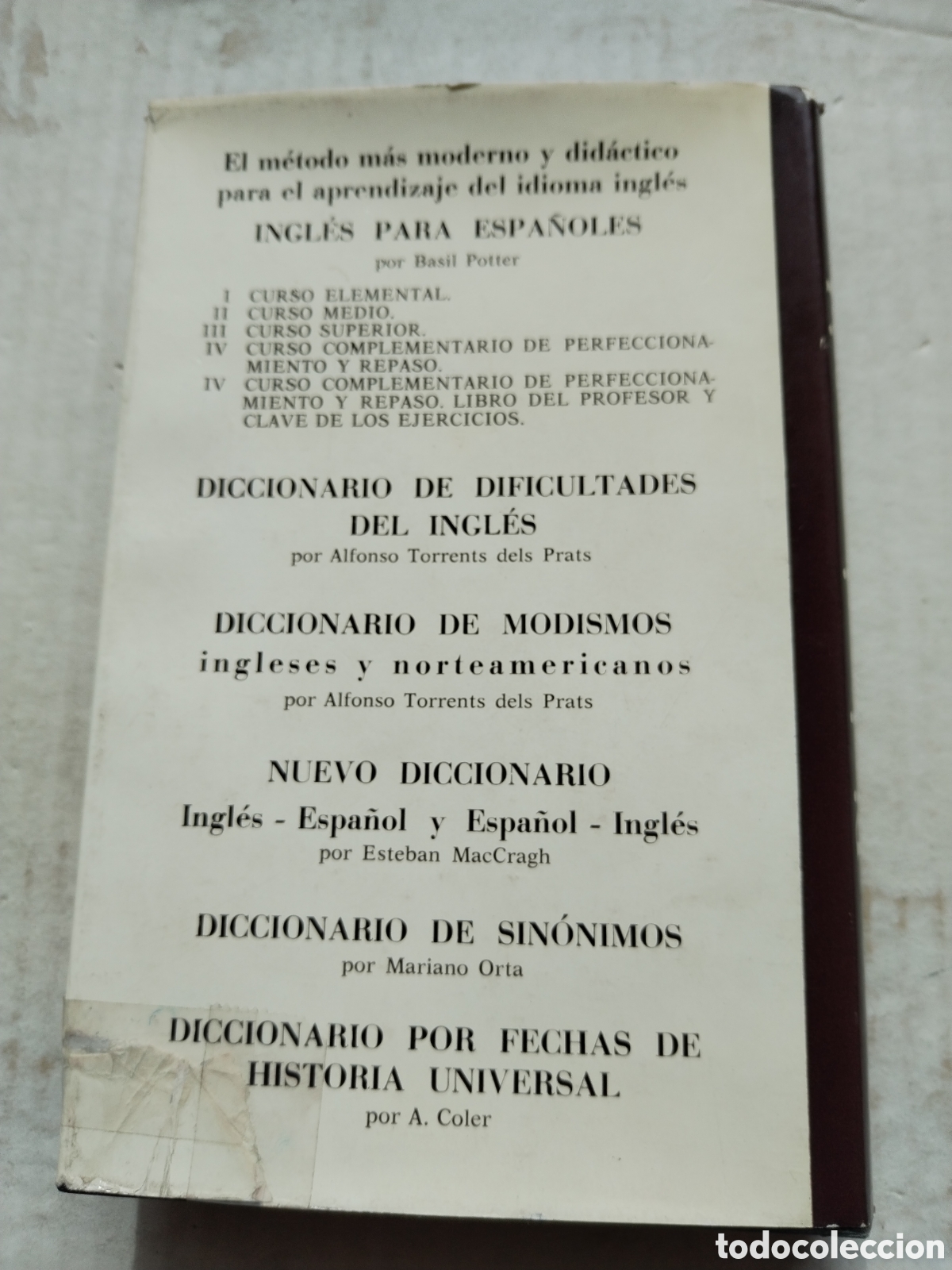 Diccionarios de segunda mano: DICCIONARIO COMERCIAL INGL&Eacute;S ESPA&Ntilde;OL - Foto 4