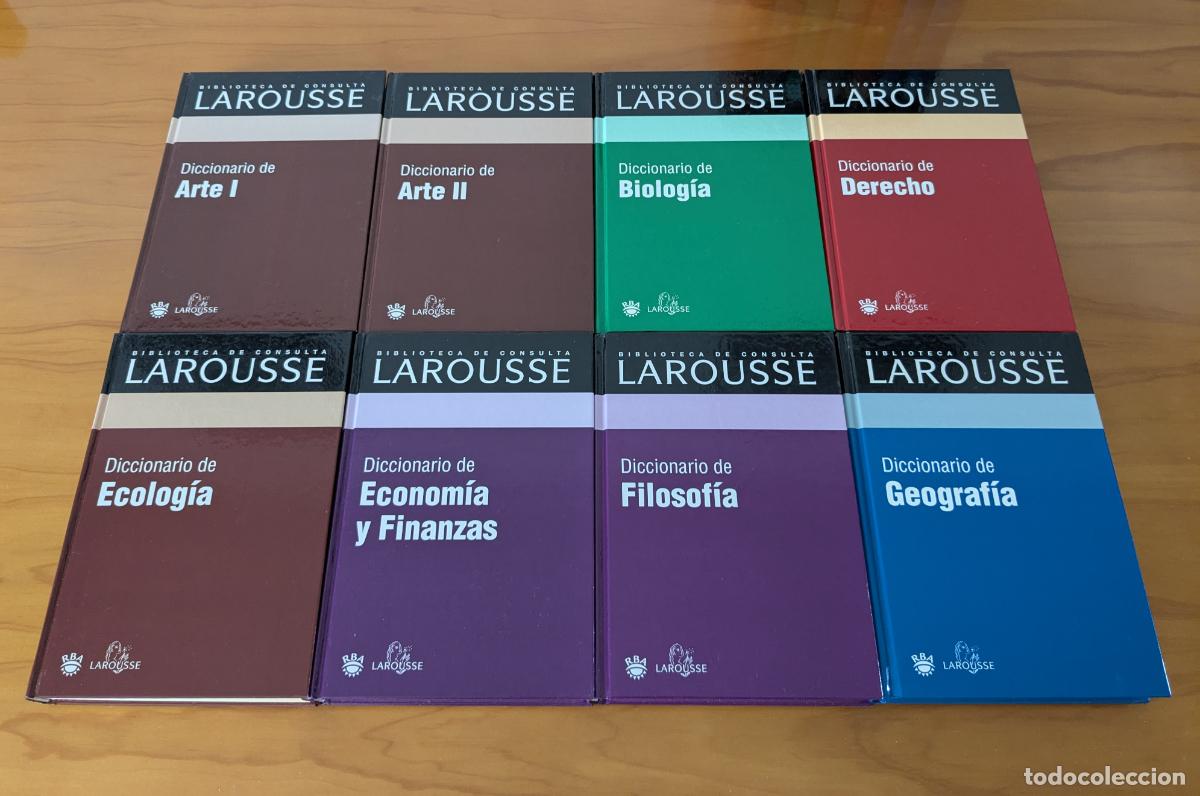 Diccionarios de segunda mano: BIBLIOTECA DE CONSULTA LAROUSSE - 15 TOMOS, COMPLETA - Foto 2