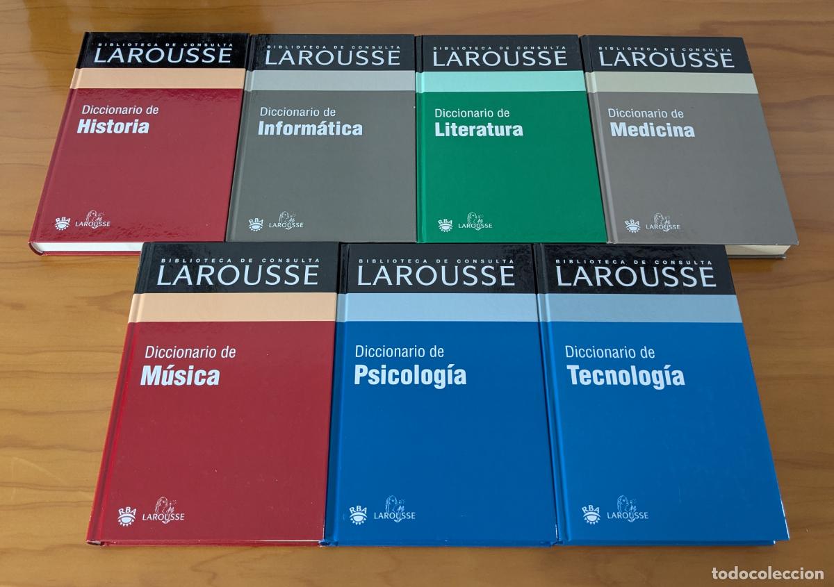 Diccionarios de segunda mano: BIBLIOTECA DE CONSULTA LAROUSSE - 15 TOMOS, COMPLETA - Foto 3