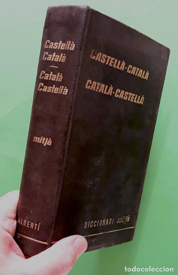 Diccionarios de segunda mano: Diccionari Castell&aacute;-Catal&aacute;. Catal&aacute;-Castell&aacute; - Mitj&aacute; - Foto 5