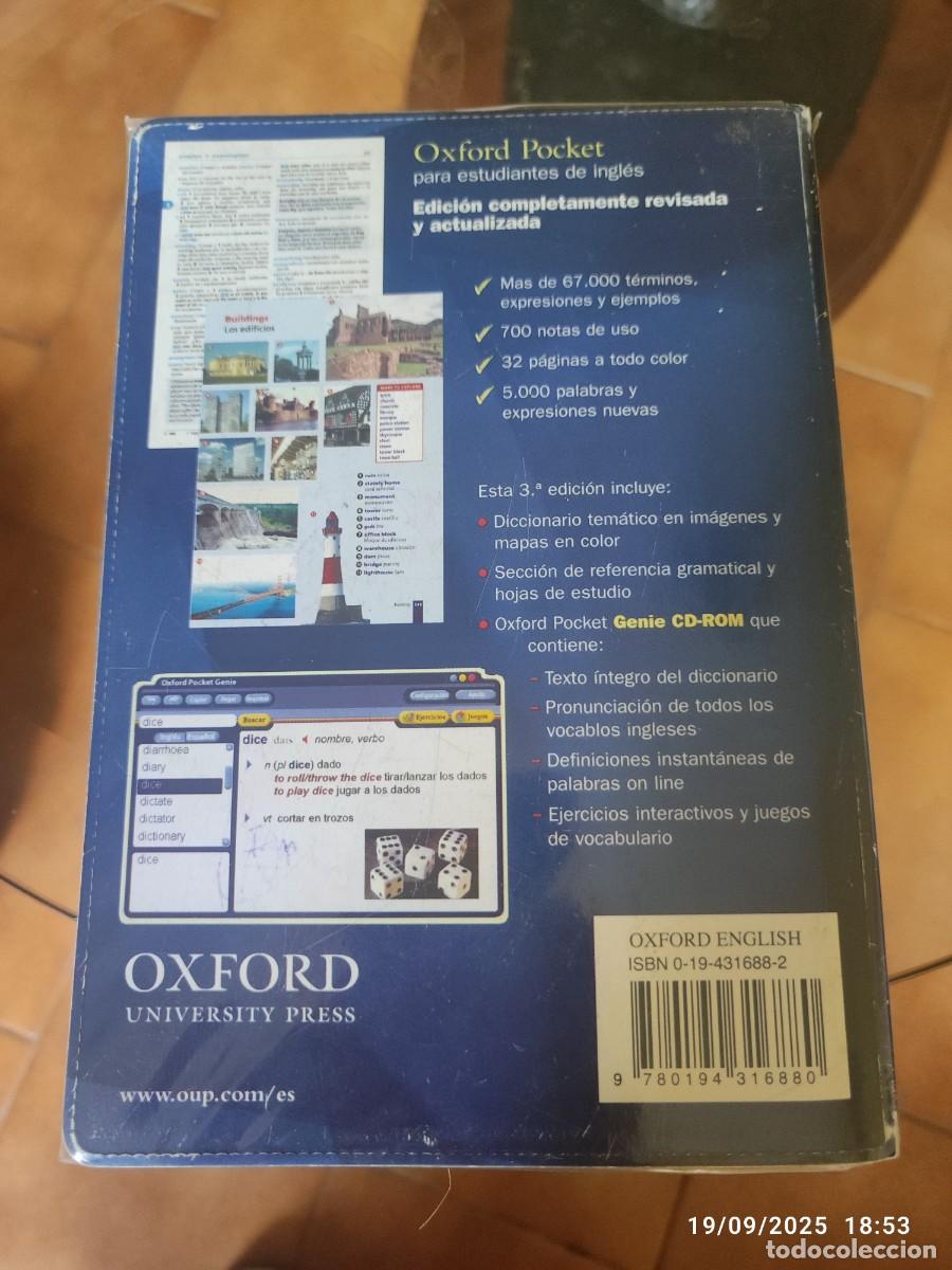 Diccionarios de segunda mano: Diccionario Oxford Pocket - Foto 2