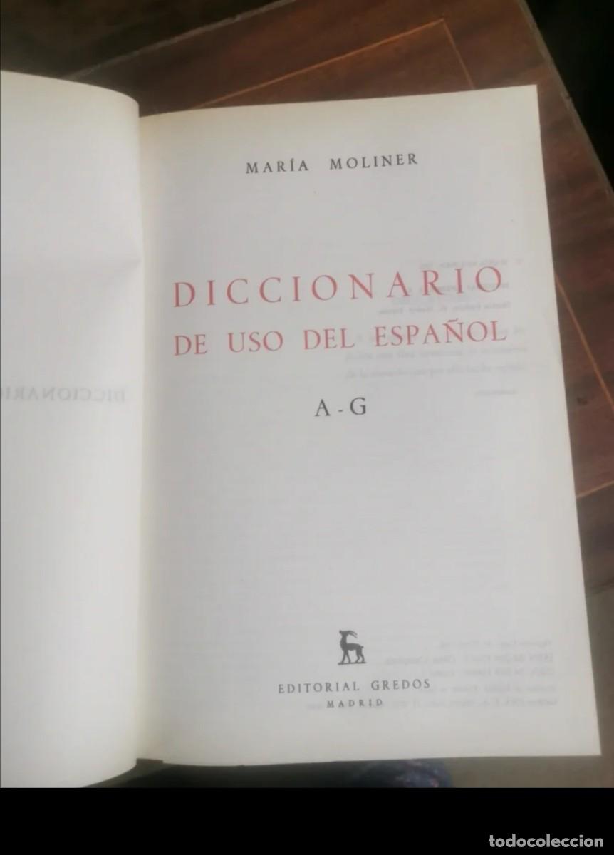 Diccionarios de segunda mano: DICCIONARIO DE USO DEL ESPA&Ntilde;OL - Foto 1