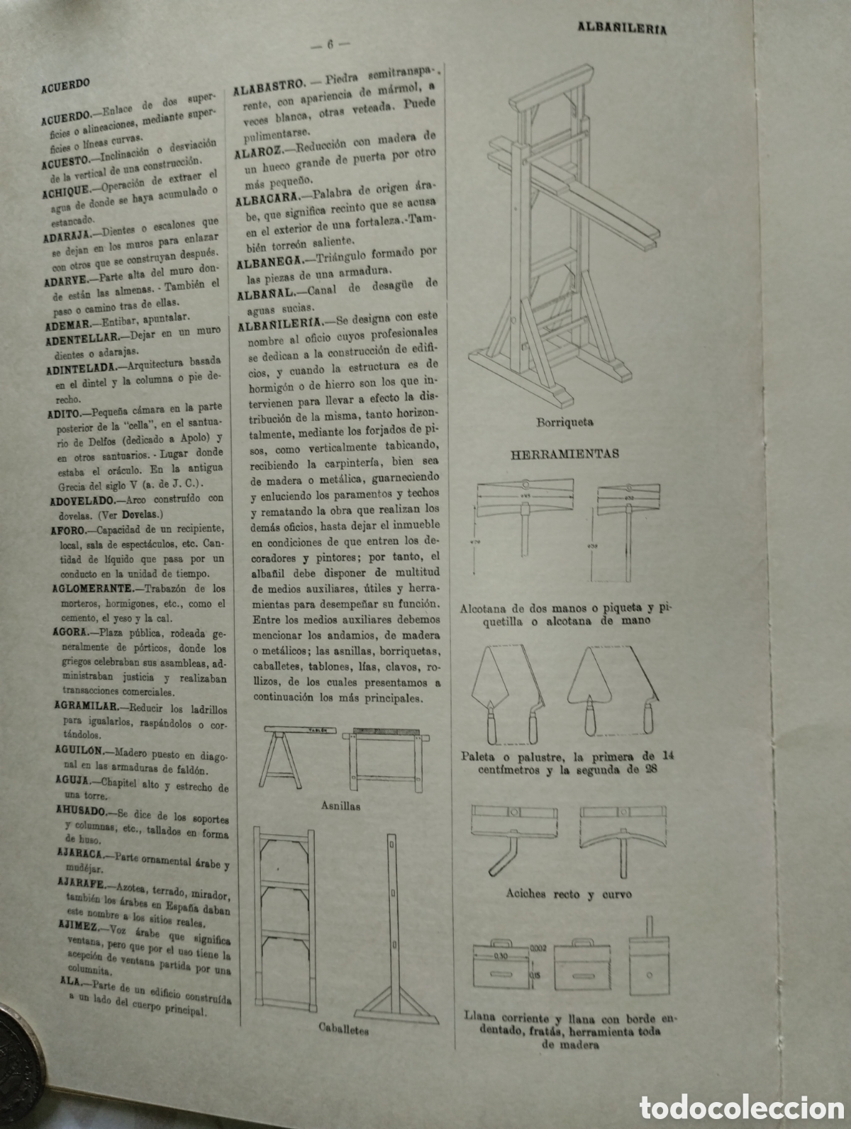 Diccionarios de segunda mano: DICCIONARIO DE ARQUITECTURA Y CONSTRUCCI&Oacute;N - Foto 7