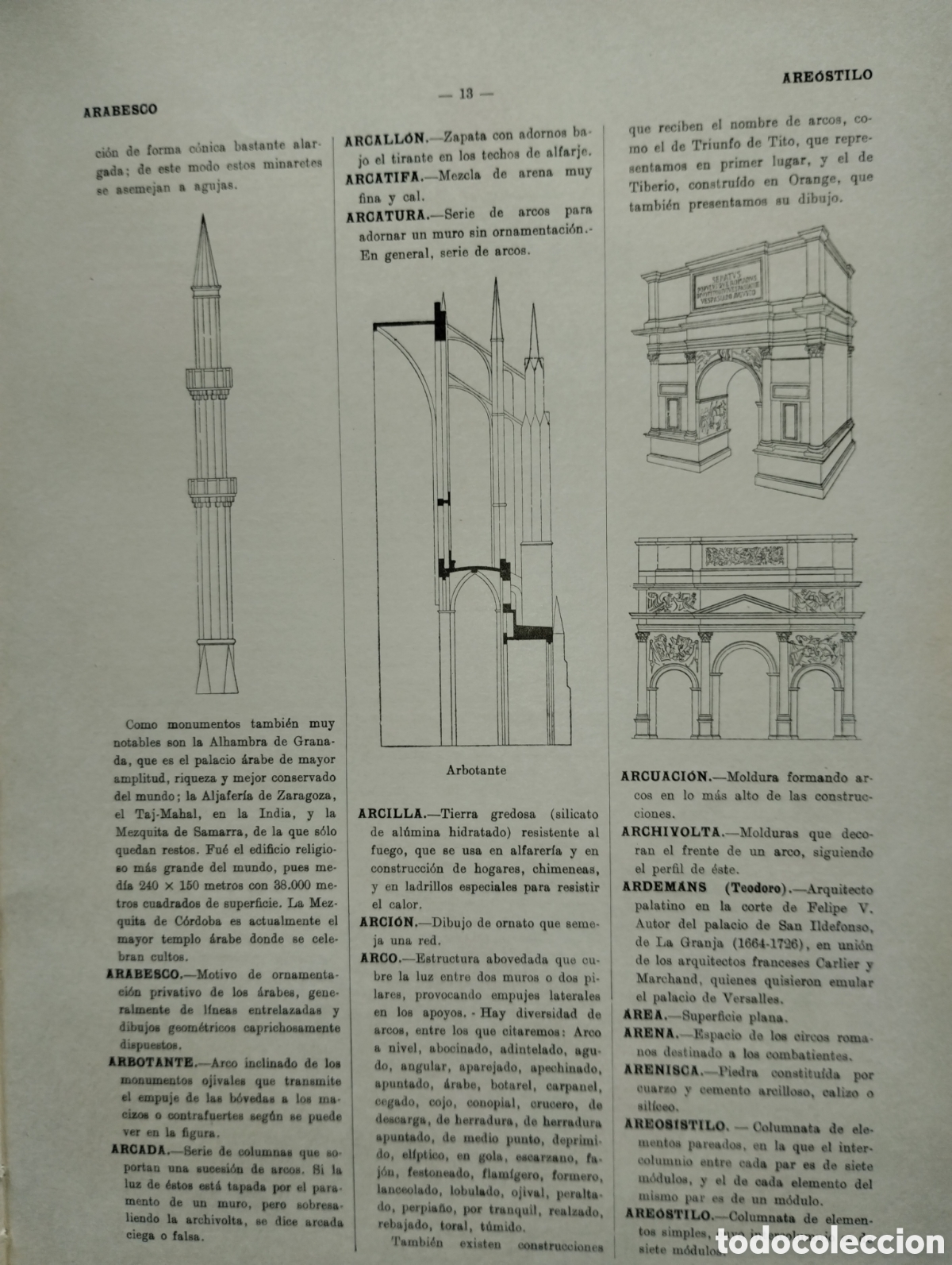 Diccionarios de segunda mano: DICCIONARIO DE ARQUITECTURA Y CONSTRUCCI&Oacute;N - Foto 14