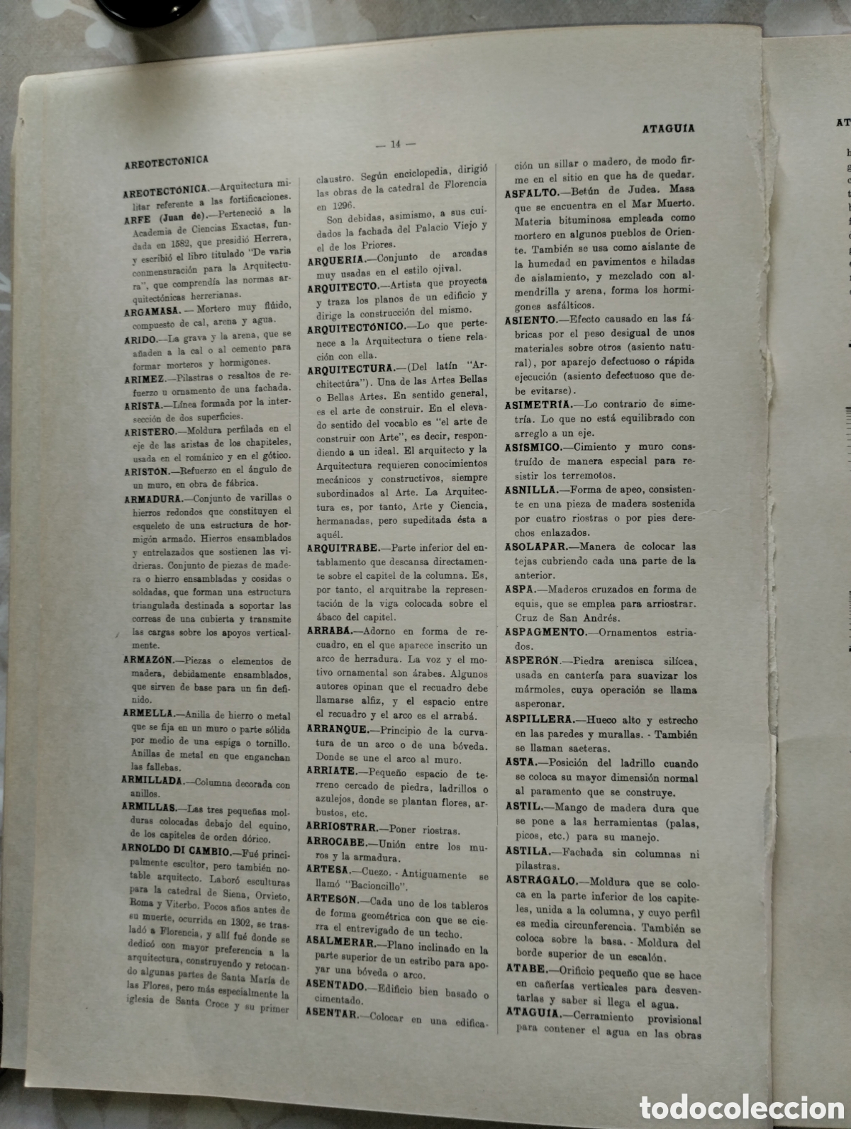 Diccionarios de segunda mano: DICCIONARIO DE ARQUITECTURA Y CONSTRUCCI&Oacute;N - Foto 15