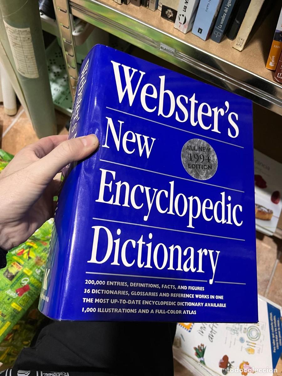 Diccionarios de segunda mano: BLAS55B Websters new encyclopedic dictionary - Foto 1