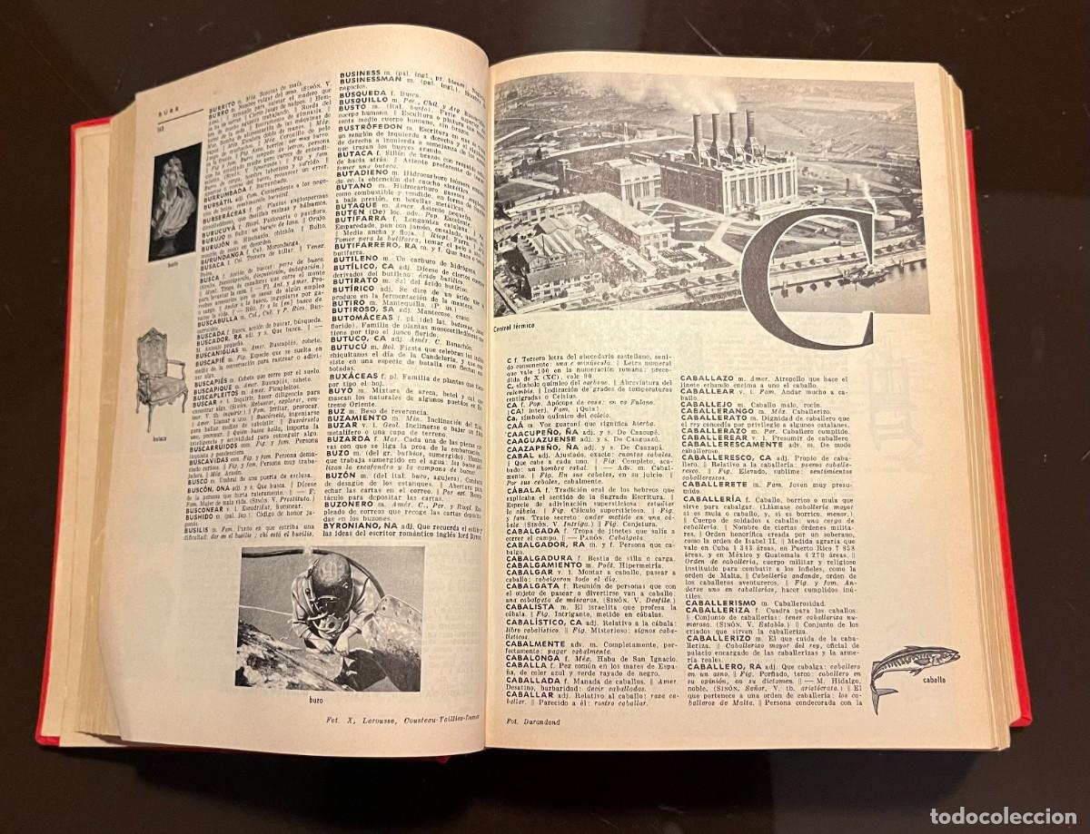 Diccionarios de segunda mano: PEQUE&Ntilde;O LAROUSSE ILUSTRADO 1964 - Foto 7