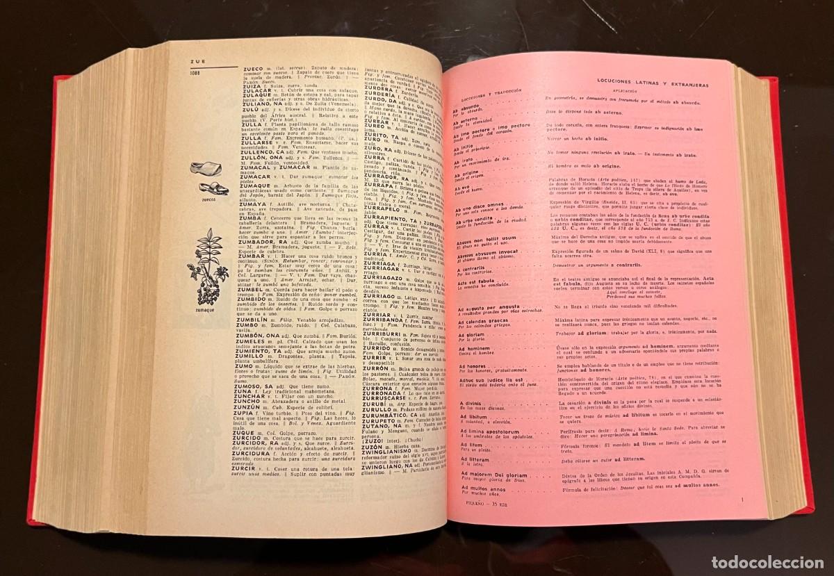 Diccionarios de segunda mano: PEQUE&Ntilde;O LAROUSSE ILUSTRADO 1964 - Foto 13