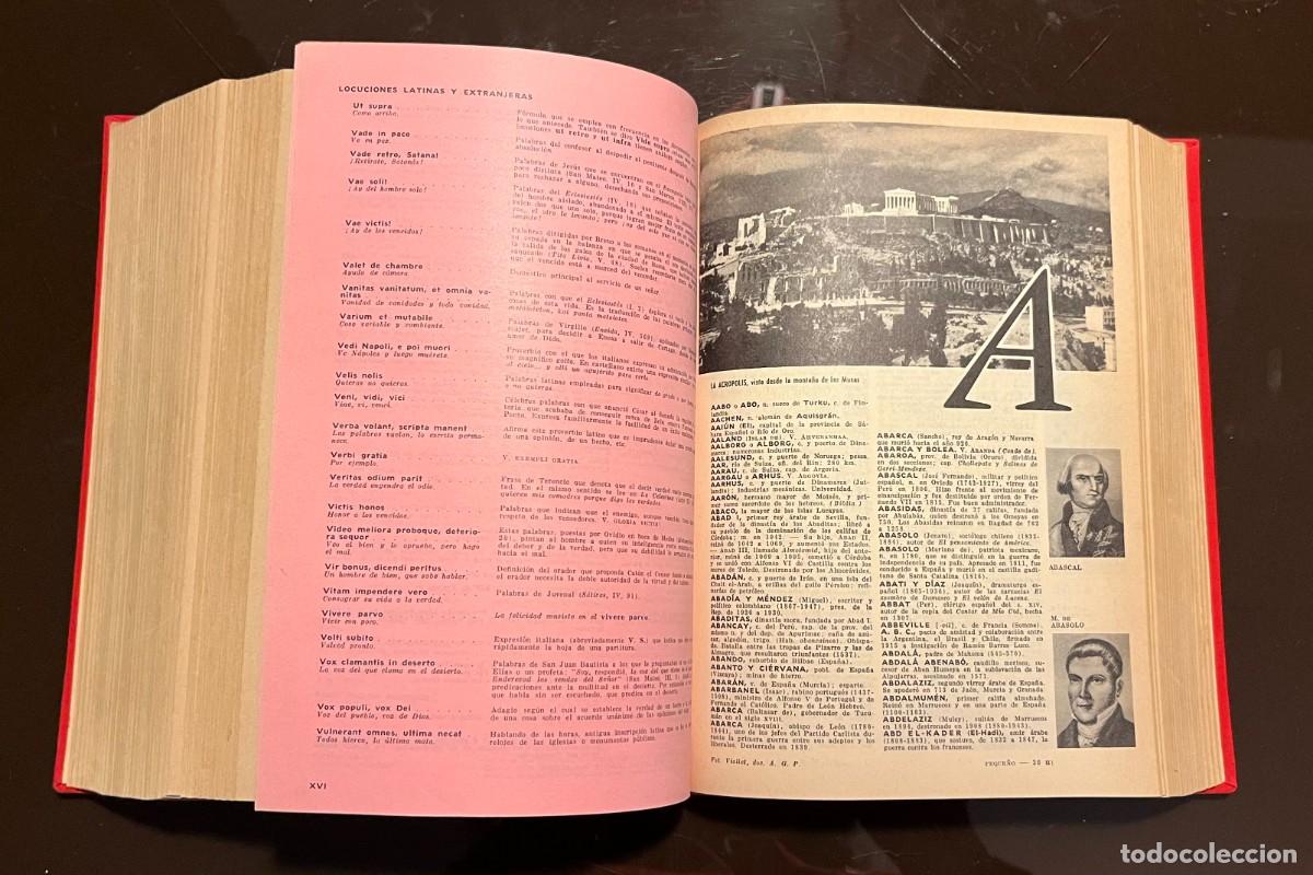 Diccionarios de segunda mano: PEQUE&Ntilde;O LAROUSSE ILUSTRADO 1964 - Foto 15