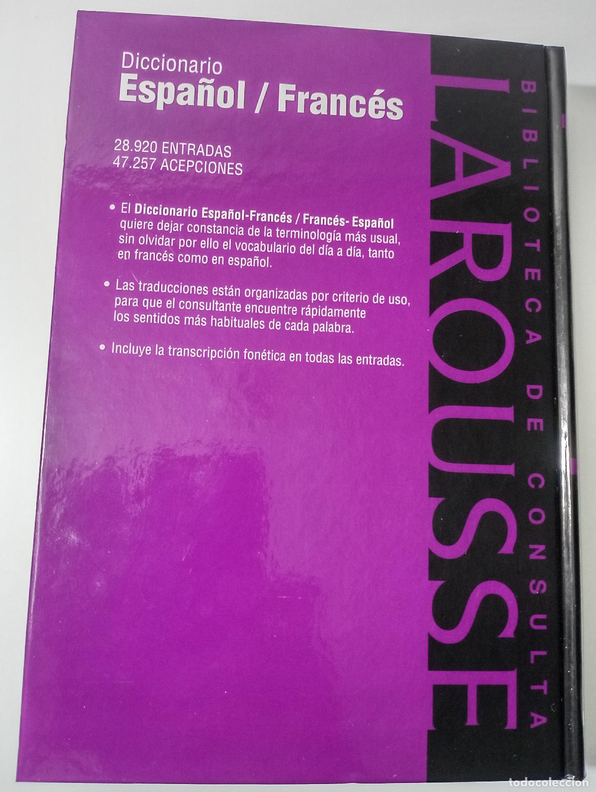 Diccionarios de segunda mano: Diccionario Espanol/Frances - Foto 2