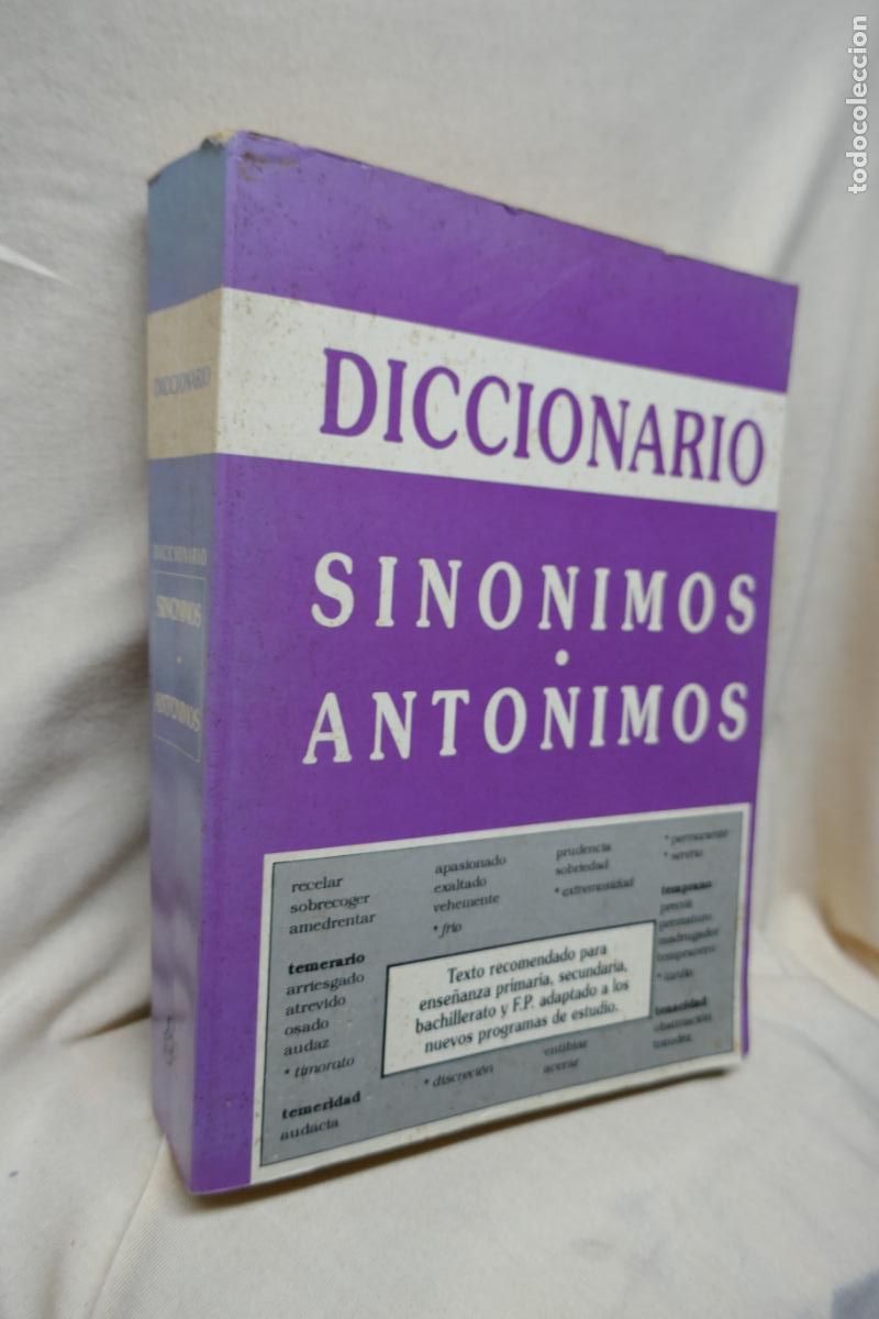 Diccionarios de segunda mano: Diccionario sin&oacute;nimos, ant&oacute;nimos - Foto 2