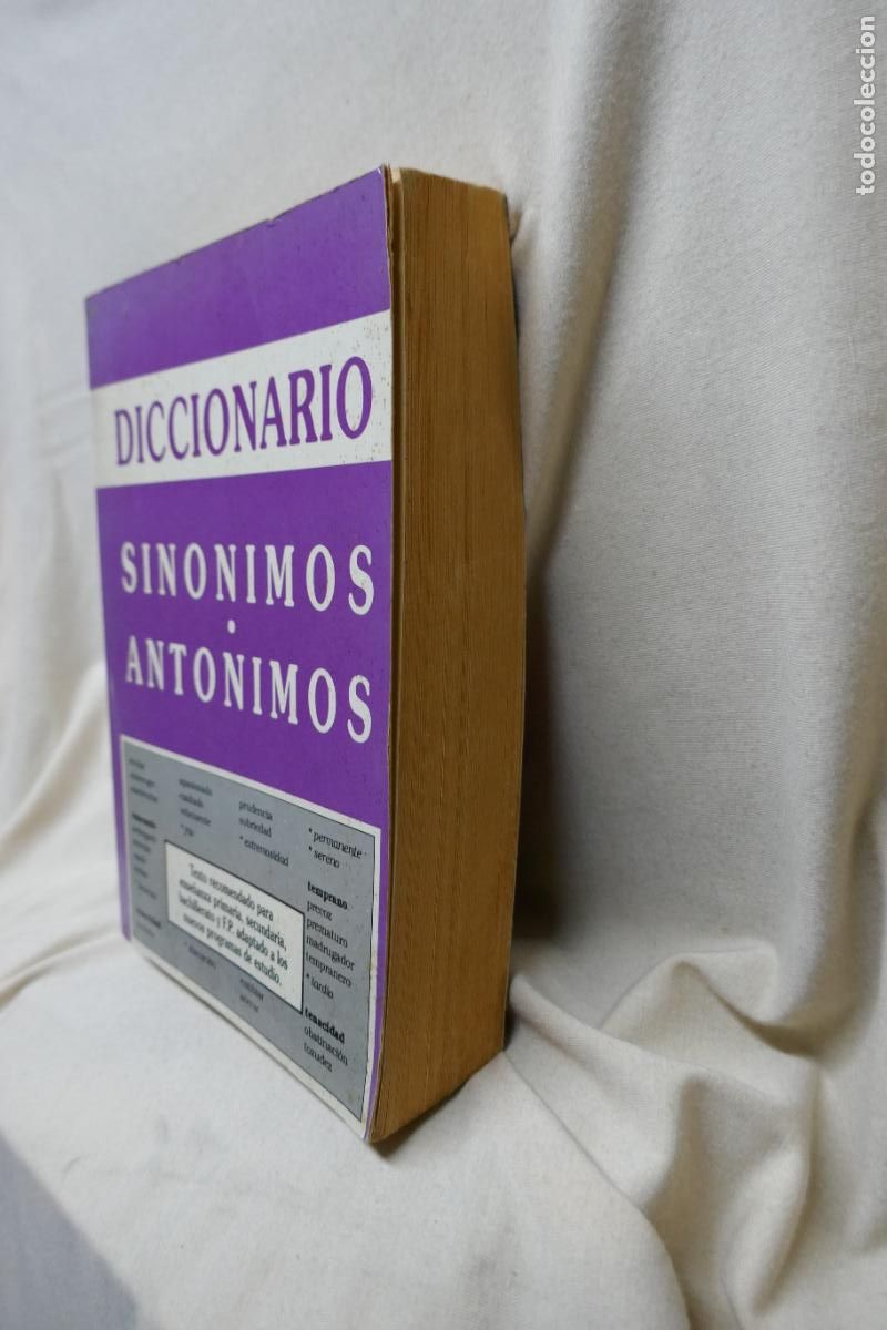 Diccionarios de segunda mano: Diccionario sin&oacute;nimos, ant&oacute;nimos - Foto 4