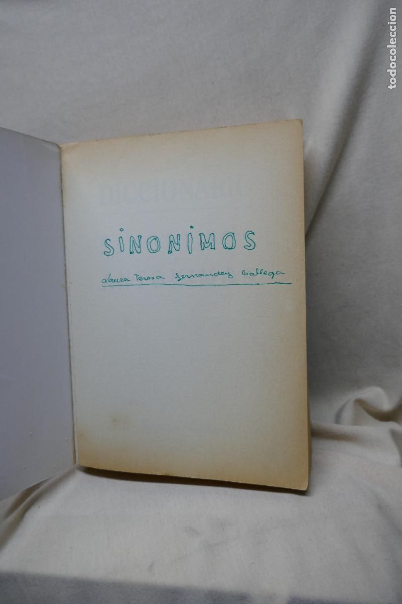Diccionarios de segunda mano: Diccionario sin&oacute;nimos, ant&oacute;nimos - Foto 5