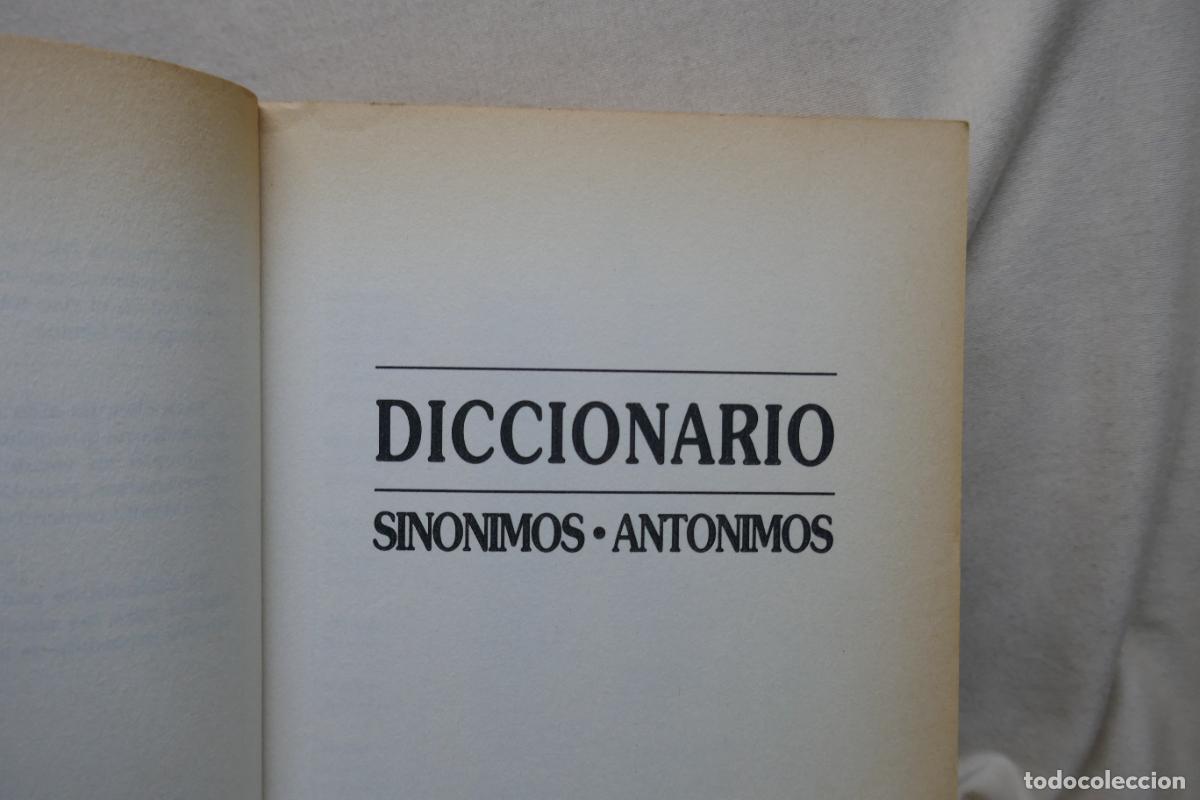 Diccionarios de segunda mano: Diccionario sin&oacute;nimos, ant&oacute;nimos - Foto 10