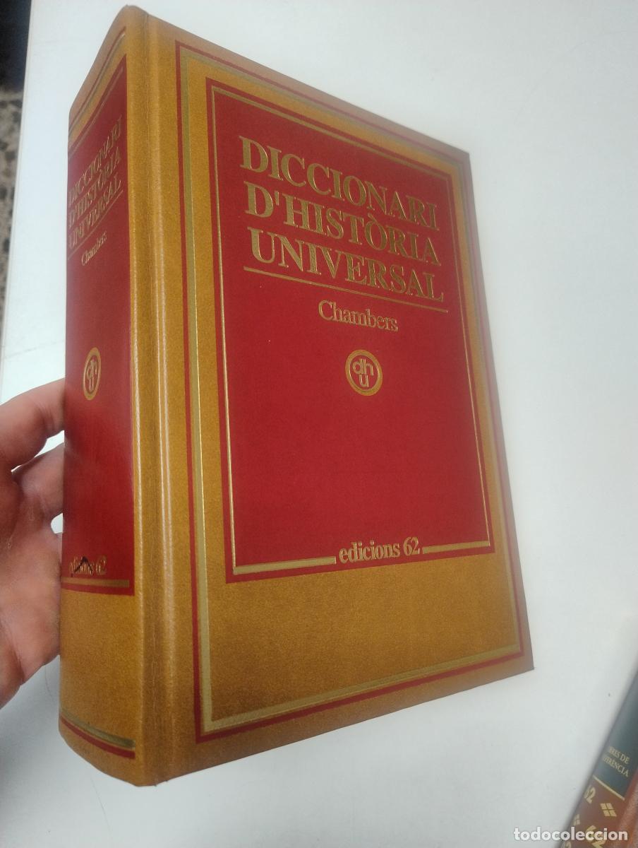 Diccionarios de segunda mano: Diccionari dHist&ograve;ria Universal Chambers - - Foto 1