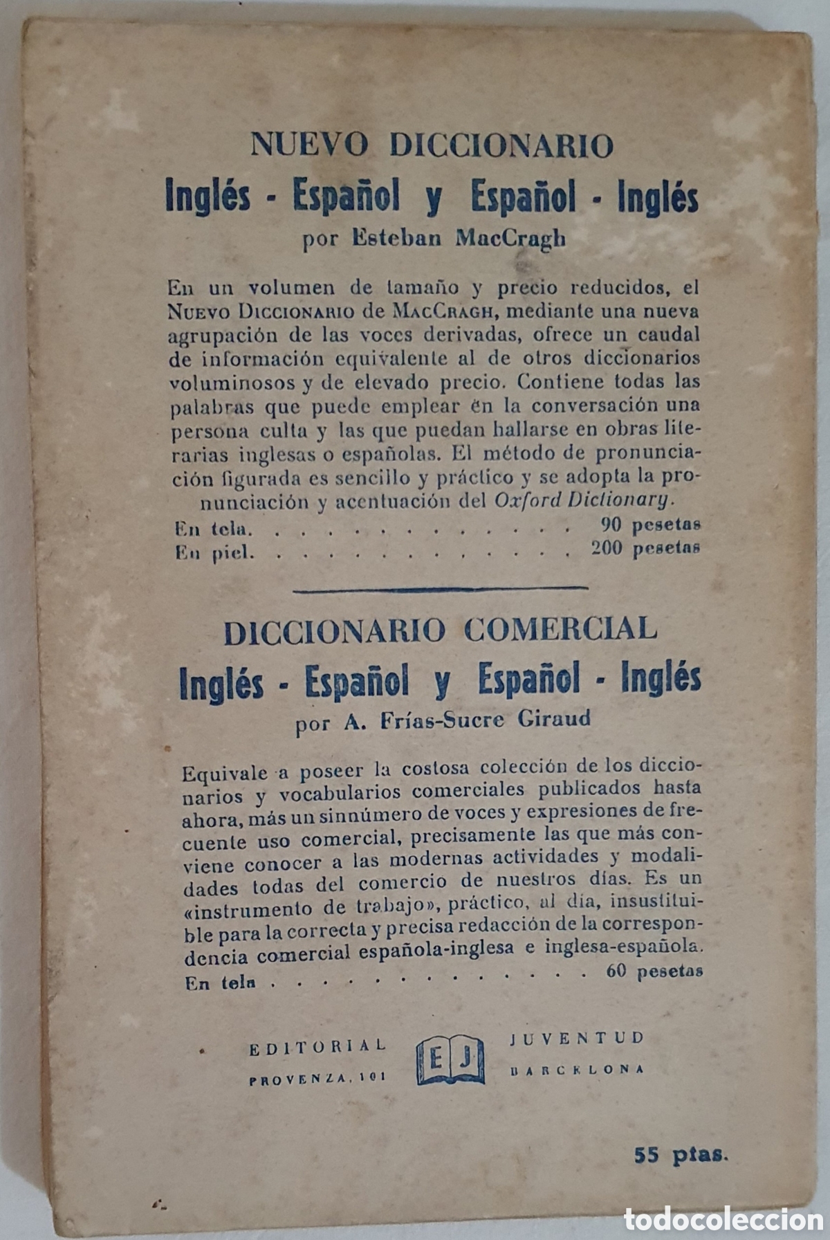 Diccionarios de segunda mano: Ingl&eacute;s Para Espa&ntilde;oles libro de Basil Potter - Foto 1