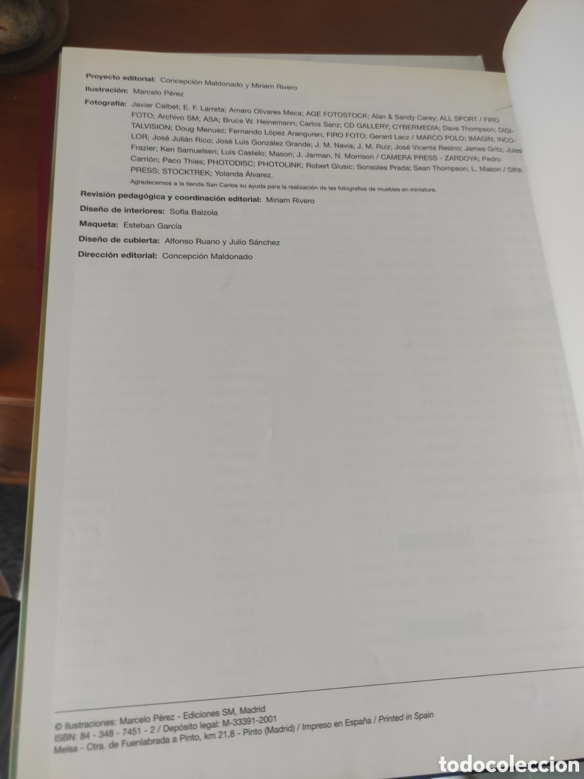 Diccionarios de segunda mano: 2001 Diccionario en im&aacute;genes. Ediciones SM - Foto 3