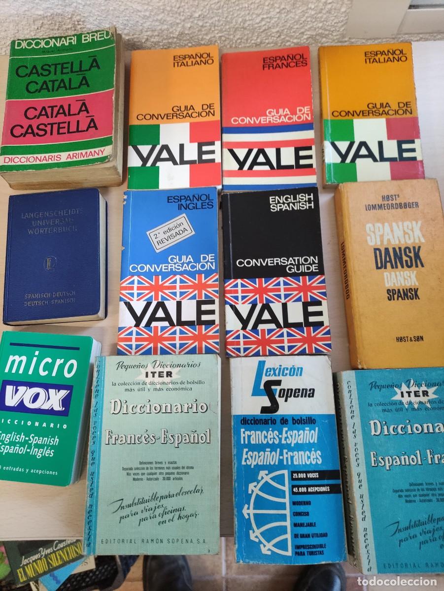 Diccionarios de segunda mano: Lote de 16 Diccionarios varias &eacute;pocas e idiomas - Foto 2