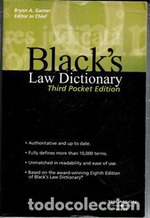 Diccionarios de segunda mano: Blacks. Law Dictionary. Bryan A. Garner - Foto 1