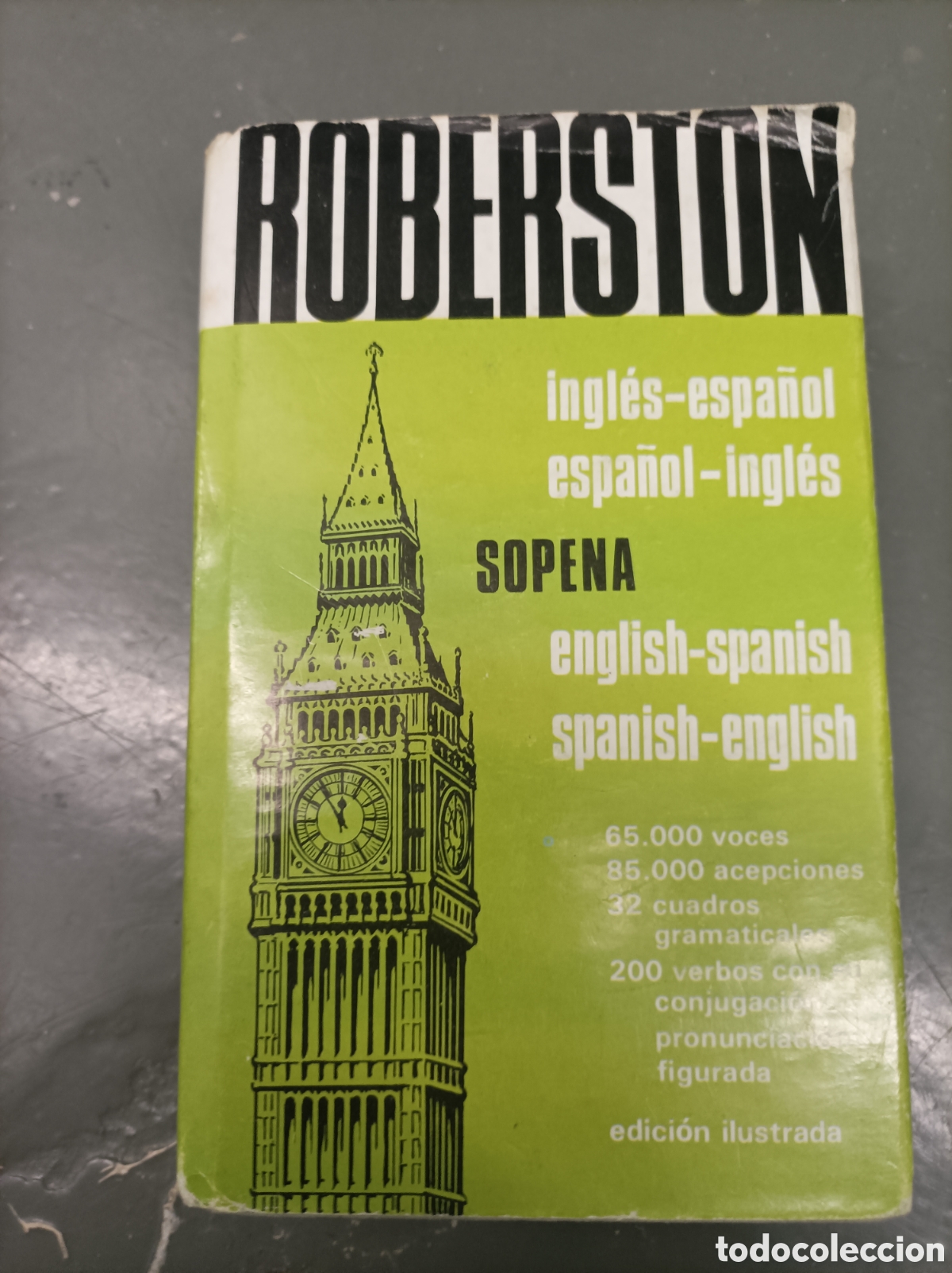 Diccionarios de segunda mano: Diccionario de espa&ntilde;ol - ingles Roberston - Foto 1