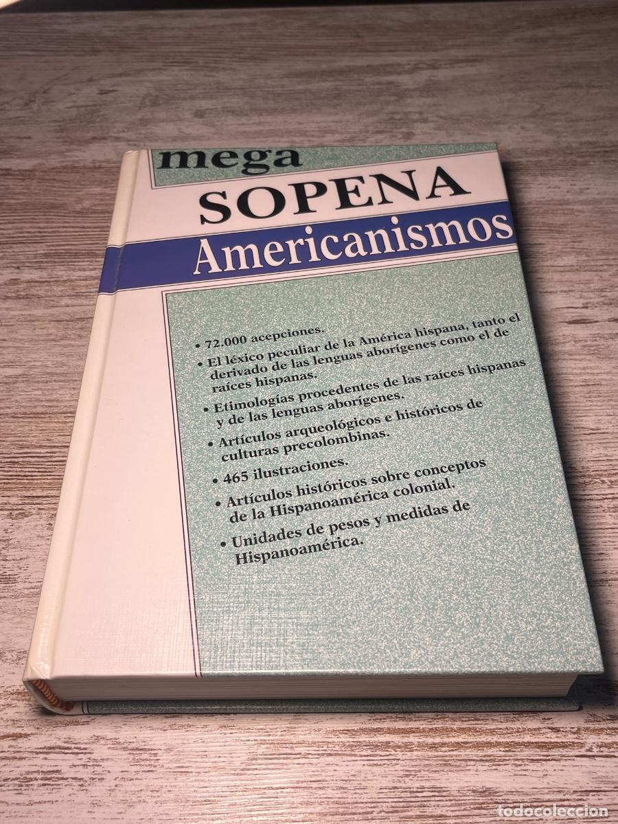 Diccionarios de segunda mano: Libro Mega Sopena Americanismos | 2002 - Foto 1