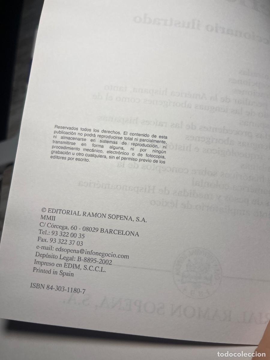 Diccionarios de segunda mano: Libro Mega Sopena Americanismos | 2002 - Foto 3