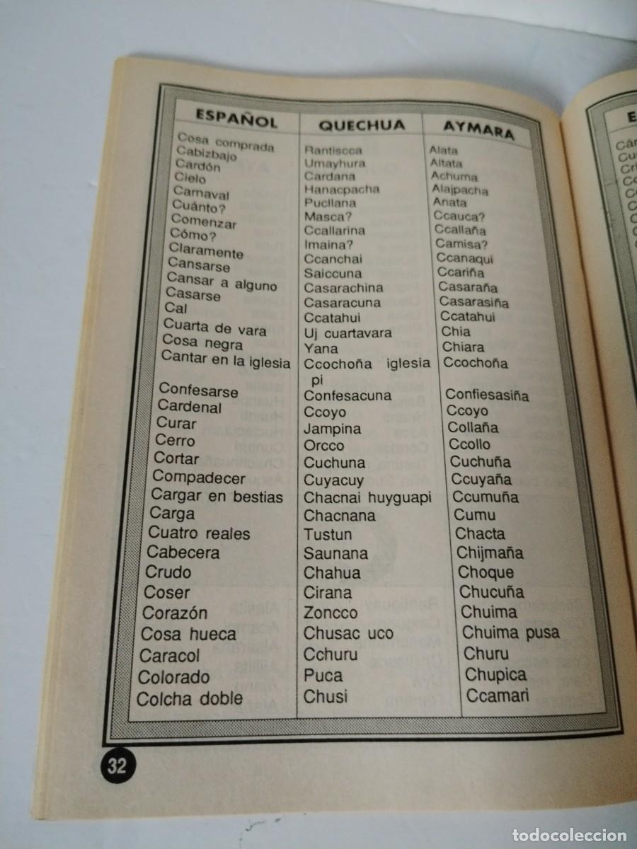 Diccionarios de segunda mano: Aprenda Quechua y Aymara - Foto 6
