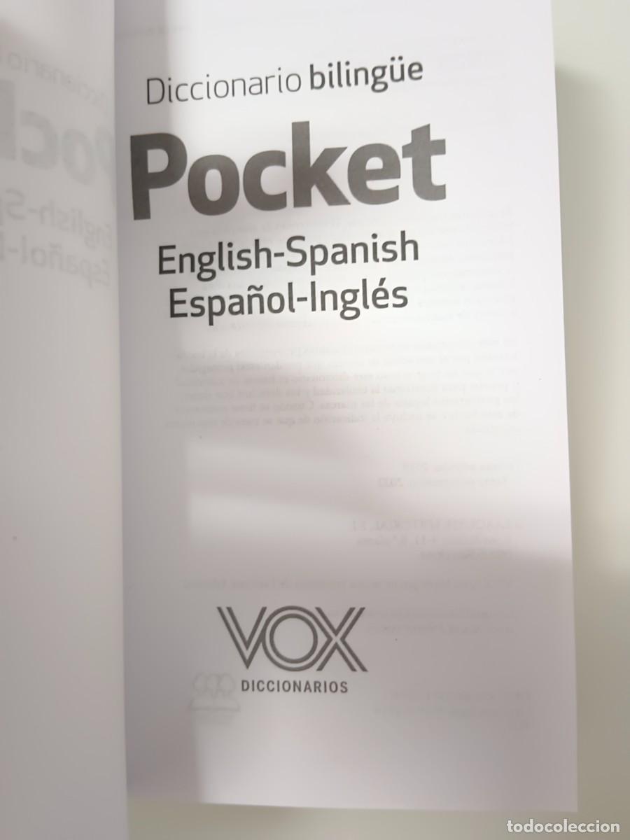 Diccionarios de segunda mano: DICCIONARIO BILINGUE POCKET (espa&ntilde;ol-ingl&eacute;s) - Foto 5