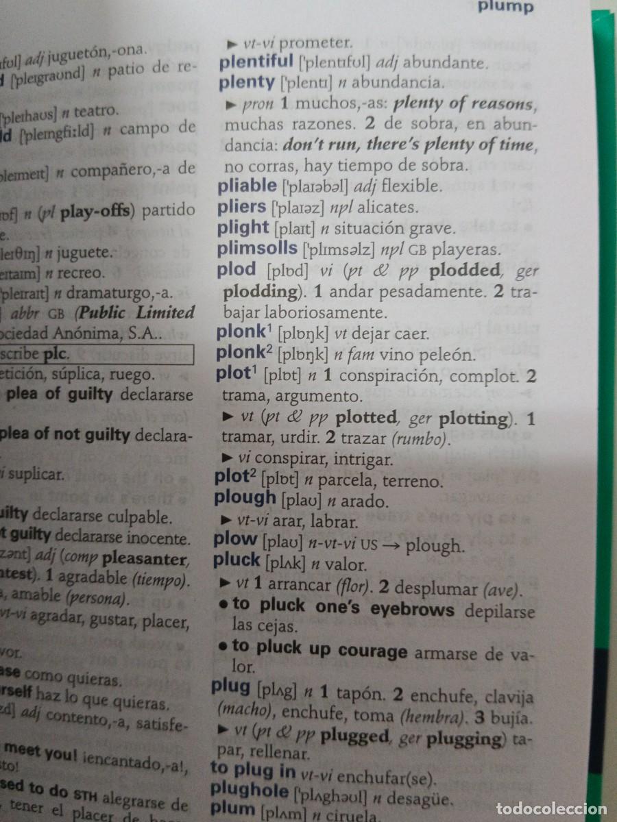 Diccionarios de segunda mano: DICCIONARIO BILINGUE POCKET (espa&ntilde;ol-ingl&eacute;s) - Foto 7