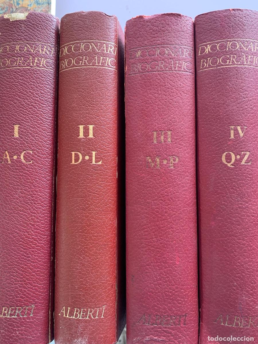 Diccionarios de segunda mano: Diccionari biogr&agrave;fic Albert&iacute;, 1966 - Foto 1