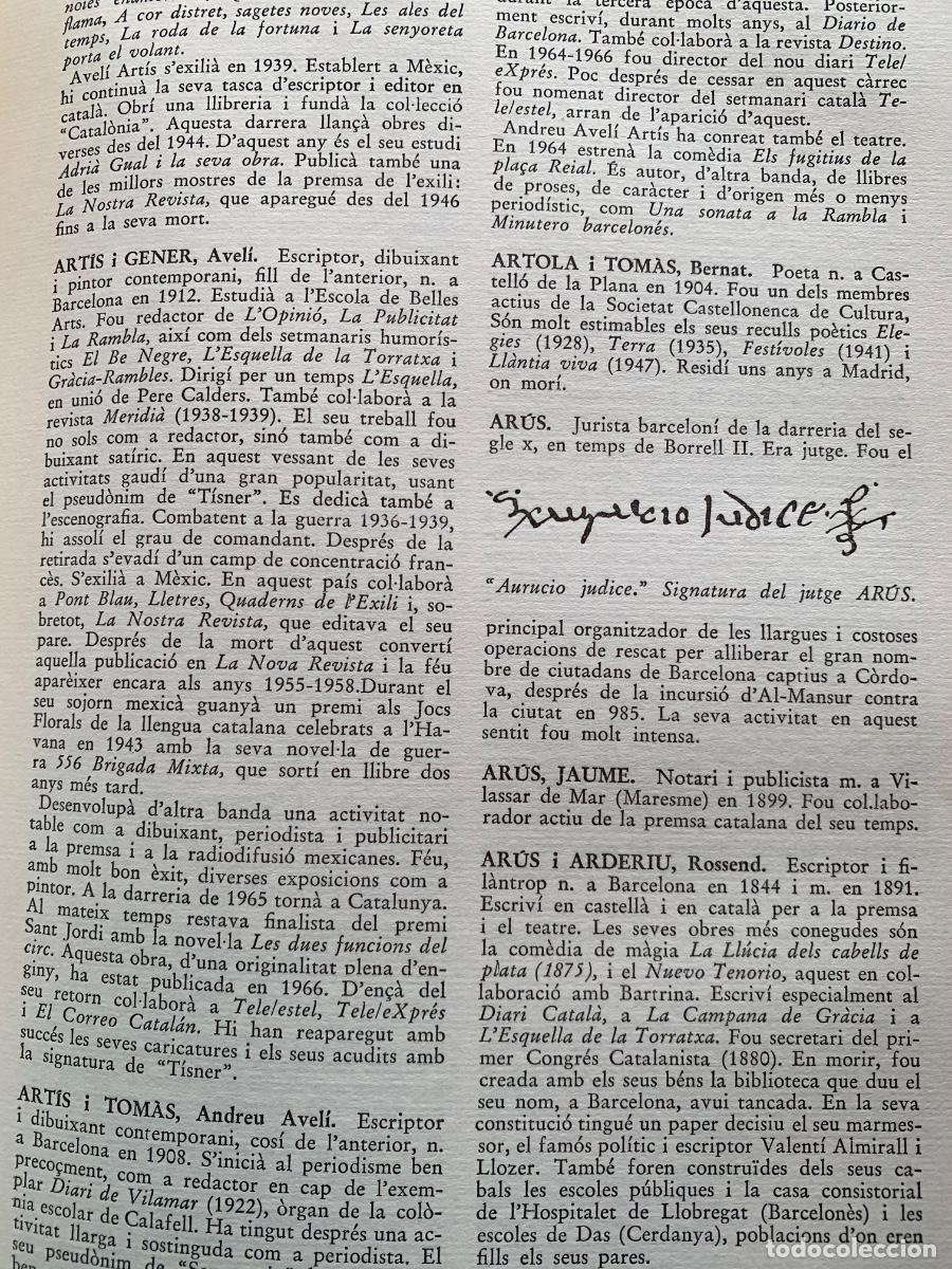 Diccionarios de segunda mano: Diccionari biogr&agrave;fic Albert&iacute;, 1966 - Foto 3