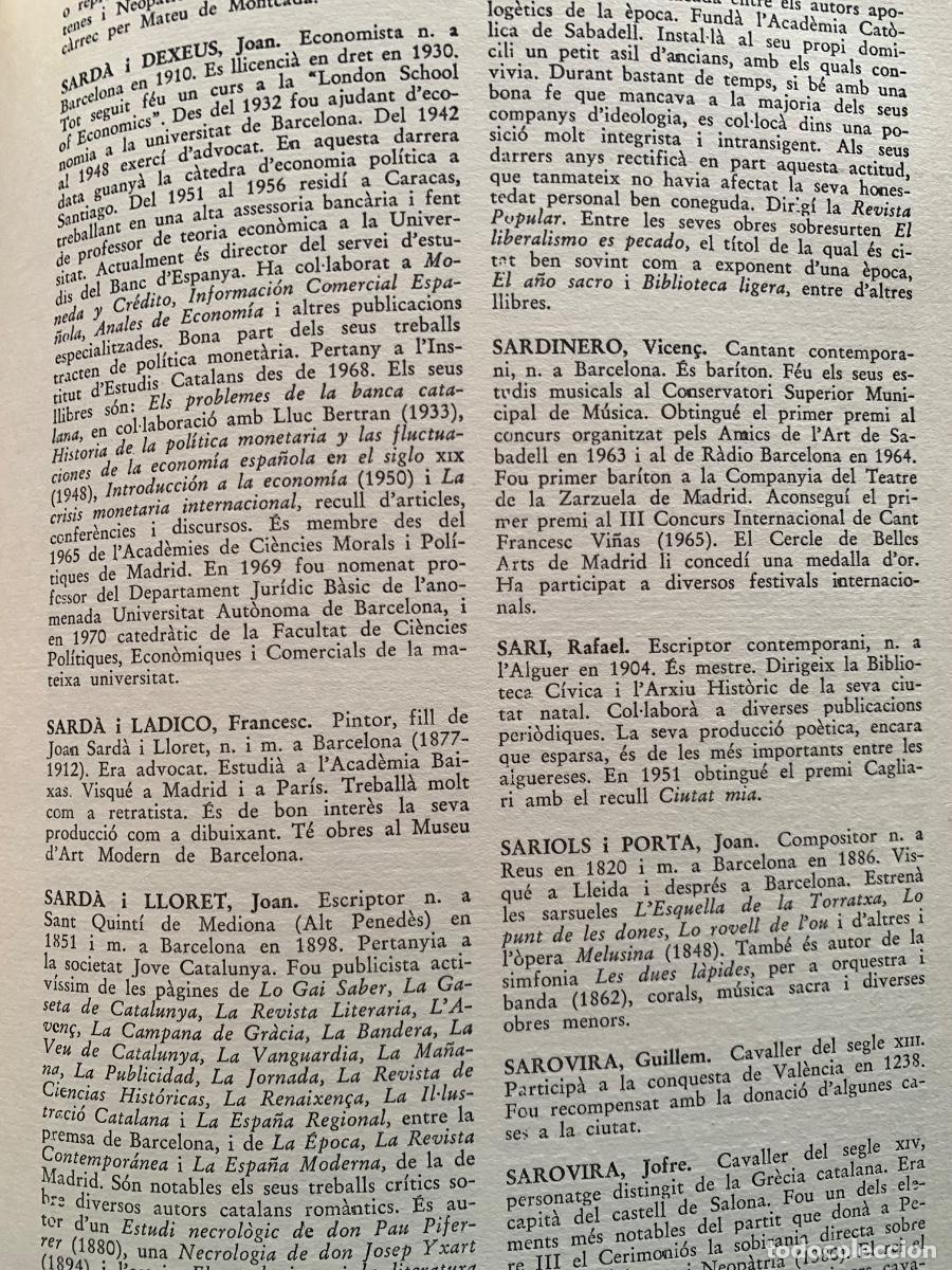 Diccionarios de segunda mano: Diccionari biogr&agrave;fic Albert&iacute;, 1966 - Foto 5