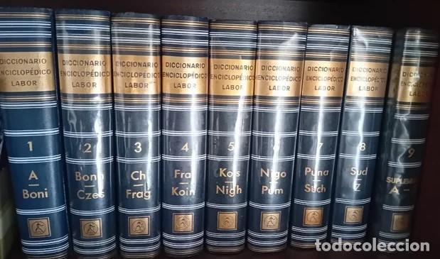Diccionarios de segunda mano: Diccionario Labor de 9 tomos - Foto 1
