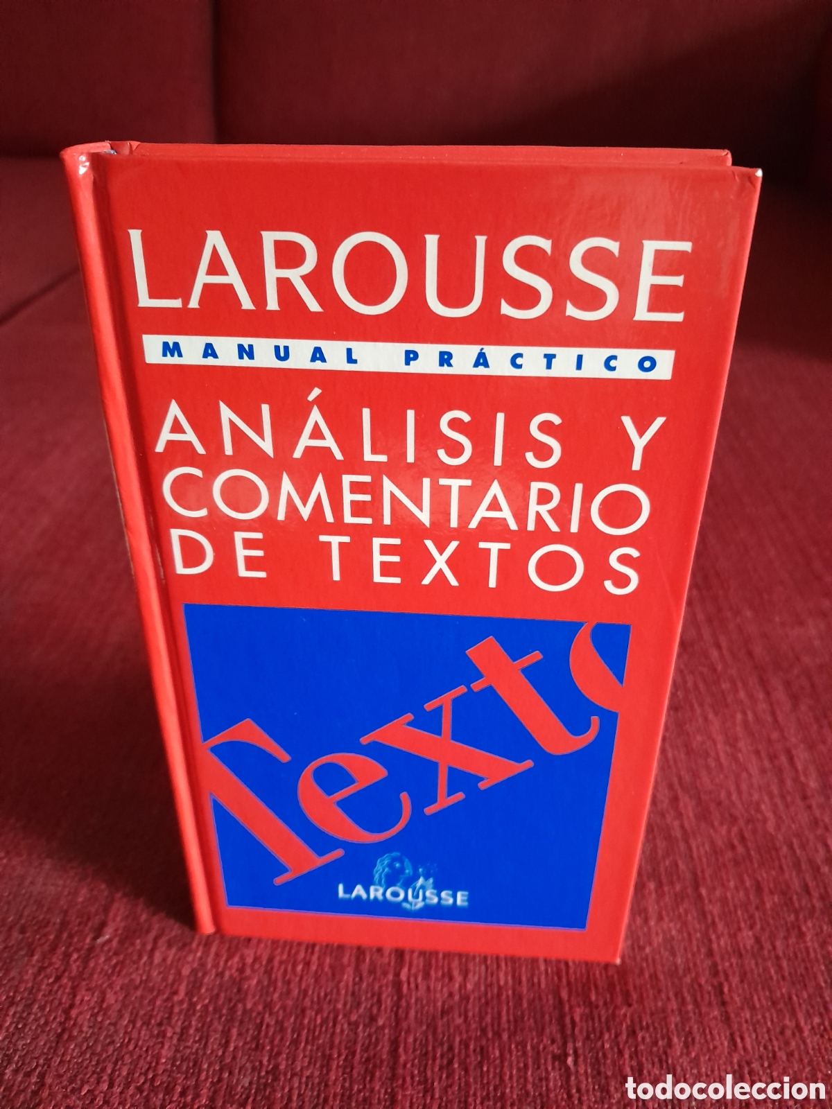 Diccionarios de segunda mano: -An&aacute;lisis Y Comentario De Texto.Larousse. - Foto 1