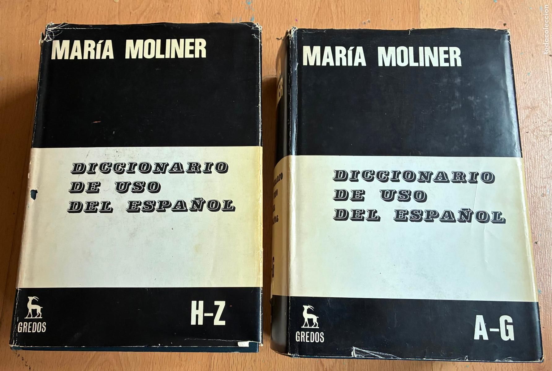 Libri di seconda mano: DICCIONARIO DEL USO DEL ESPA&Ntilde;OL MARIA MOLINER, 1983, REIMPRESION 2 VOLUMENES