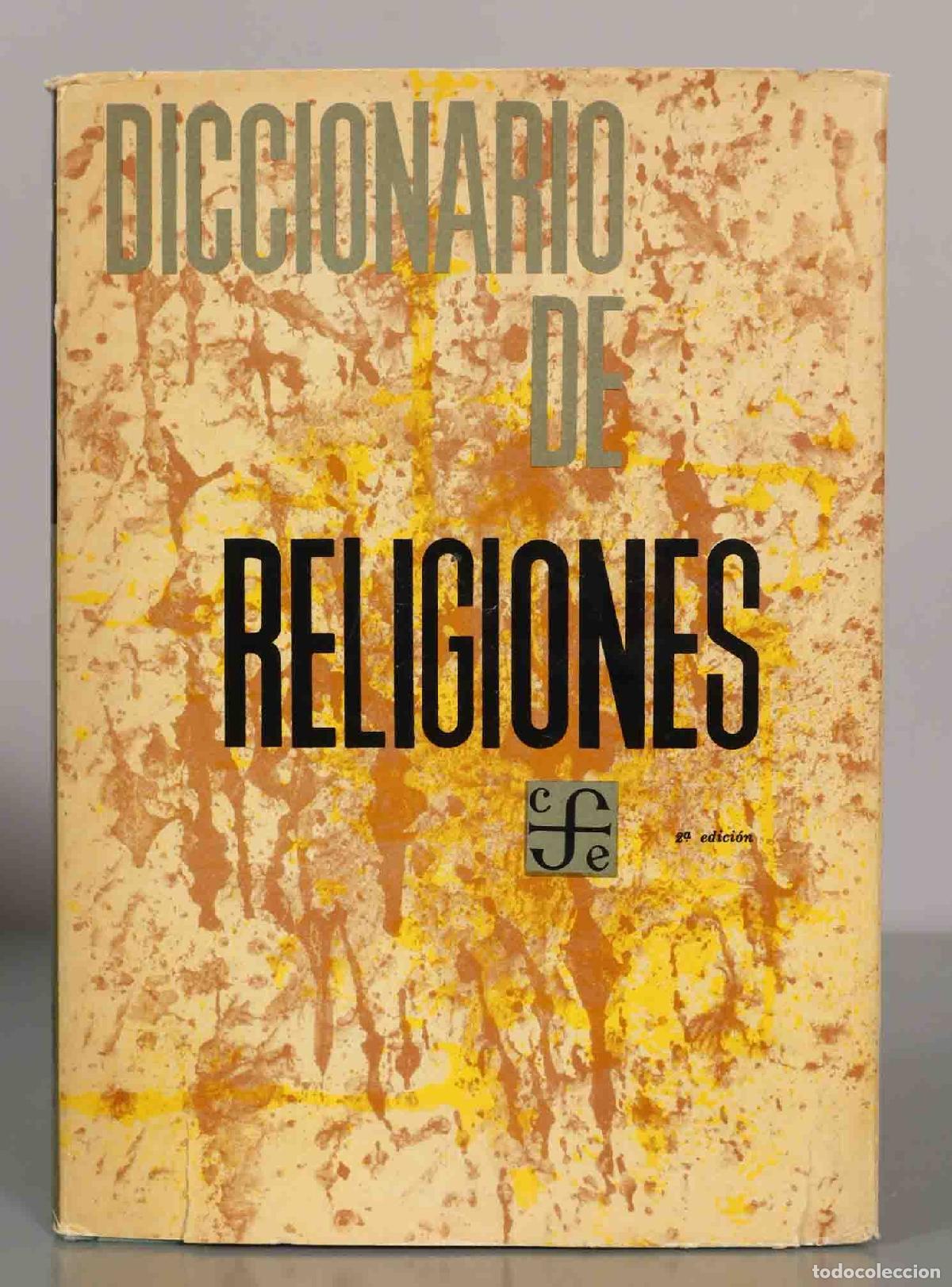 Diccionarios de segunda mano: DICCIONARIO DE RELIGIONES. - Foto 1