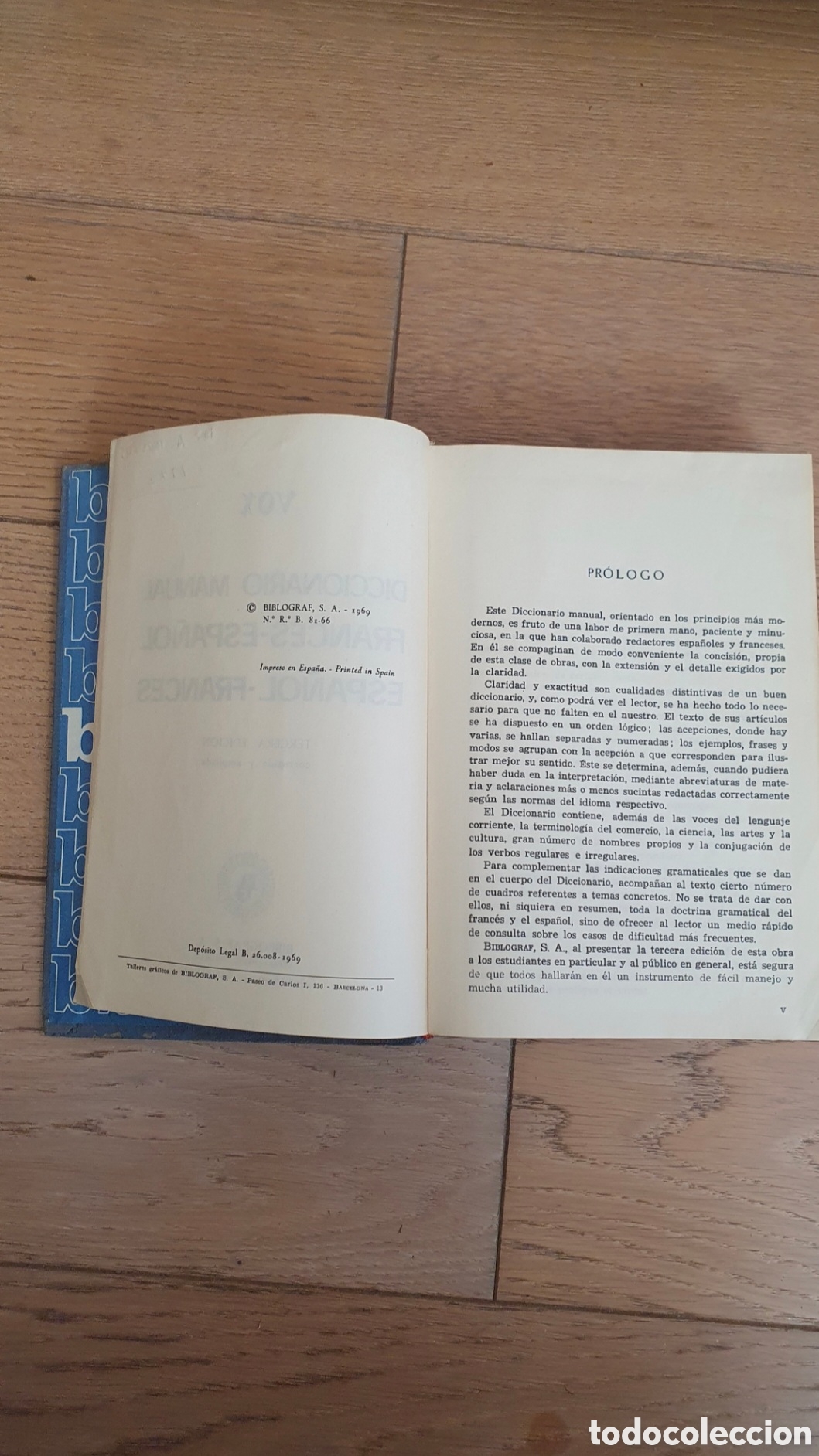 Diccionarios de segunda mano: Diccionario manual de franc&eacute;s y espa&ntilde;ol - Foto 8
