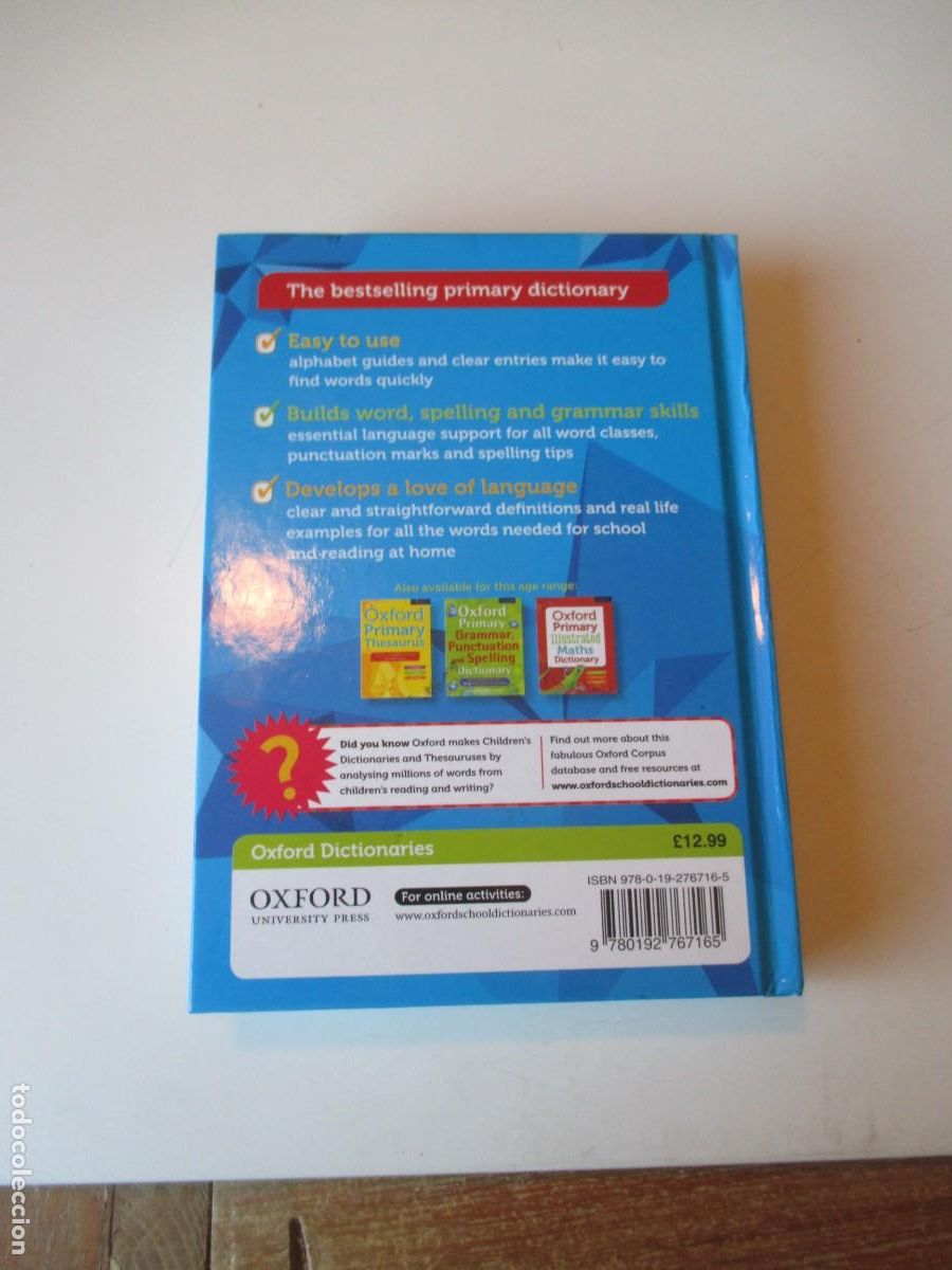 Diccionarios de segunda mano: OXFORD PRIMARY DICTIONARY W39449 - Foto 2