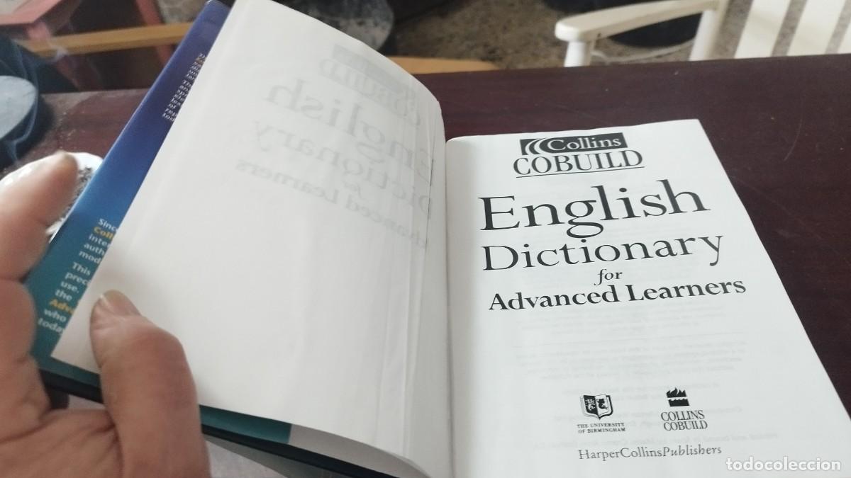 Diccionarios de segunda mano: ENGLISH DICTIONARY FOR ADVANCED LEARNERS / / GARA 113 / COBUILD - Foto 6