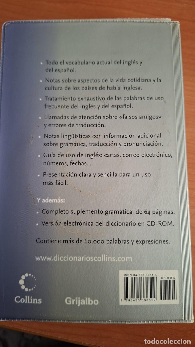 Diccionarios de segunda mano: Diccionario ingles espa&ntilde;ol Collins - Foto 4
