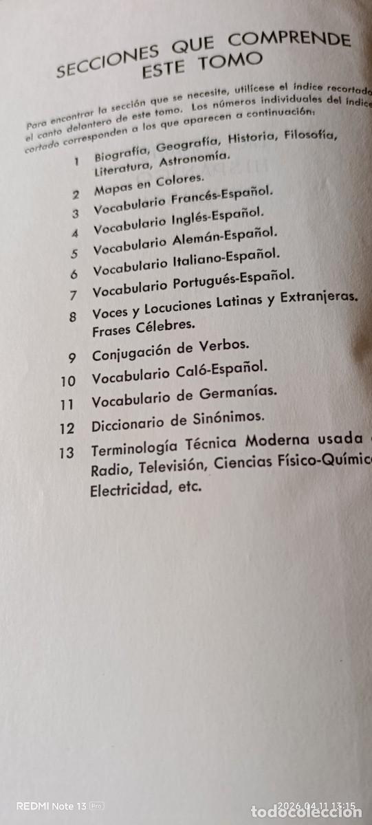 Diccionarios de segunda mano: DICCIONARIO HISPANICO UNIVERSAL - Foto 6