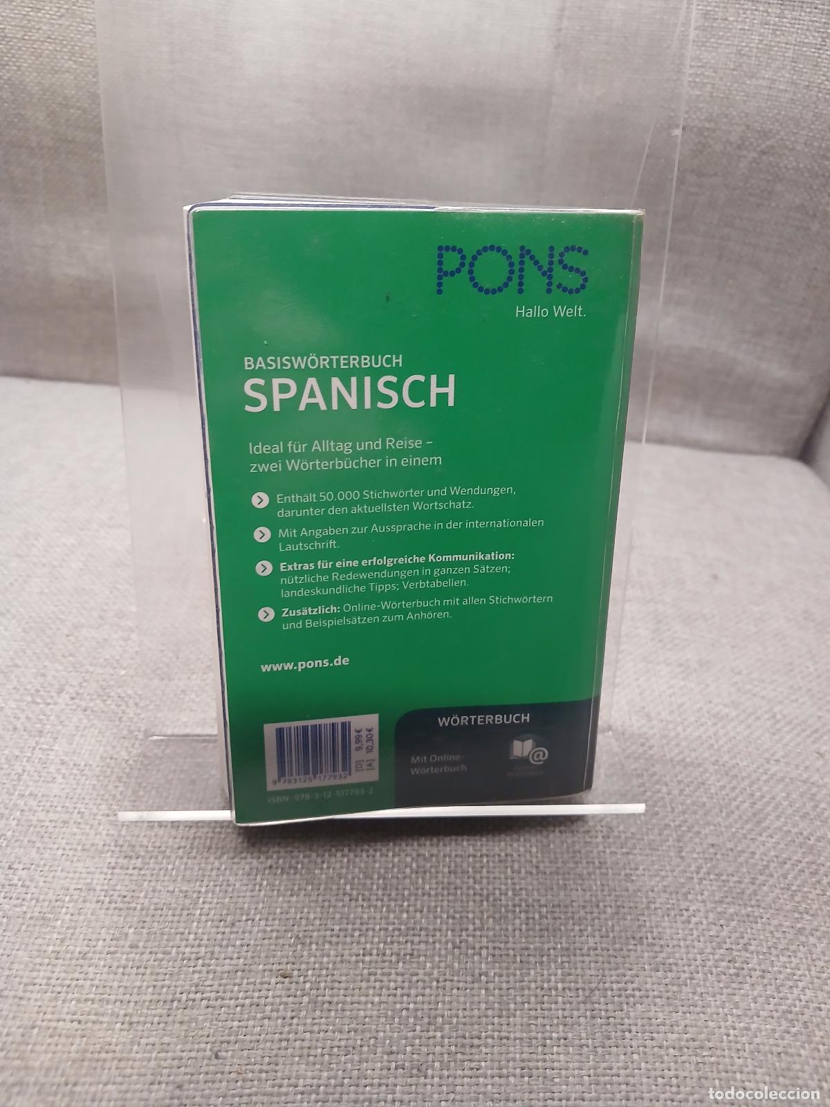 Diccionarios de segunda mano: PONS Basisw&ouml;rterbuch Spanisch Spanisch-Deutsch, Deutsch-Spanisch - unknown author - Foto 2
