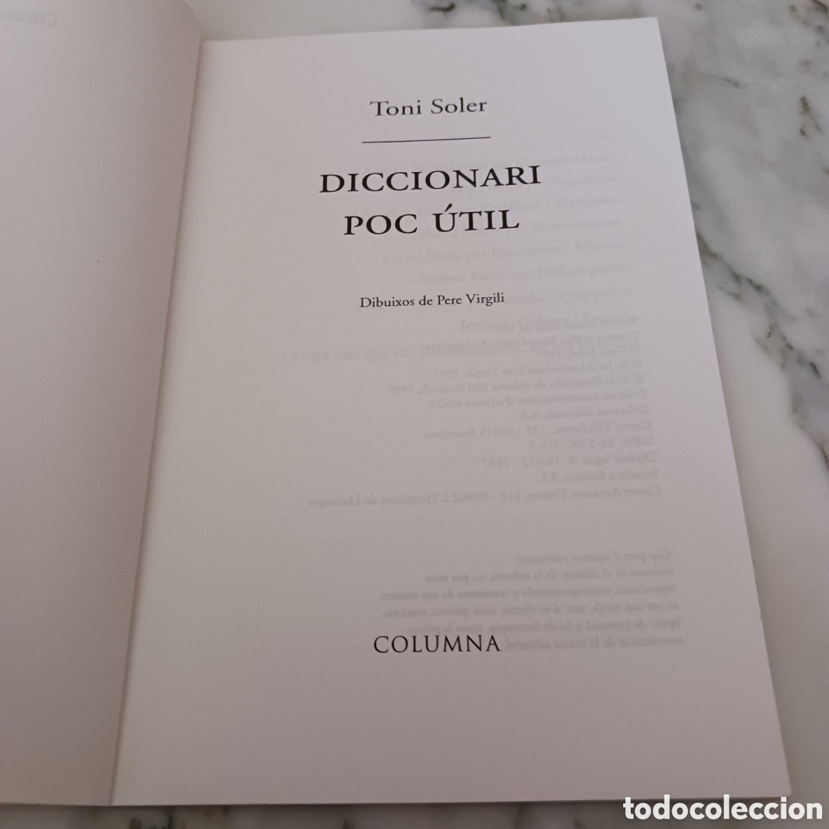 Diccionarios de segunda mano: Diccionari poc Util de Jordi Soler - Foto 3