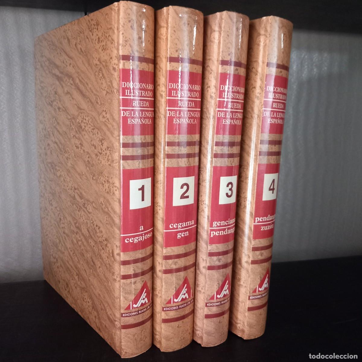 Diccionarios de segunda mano: DICCIONARIO ILUSTRADO RUEDA DE LA LENGUA ESPA&Ntilde;OLA