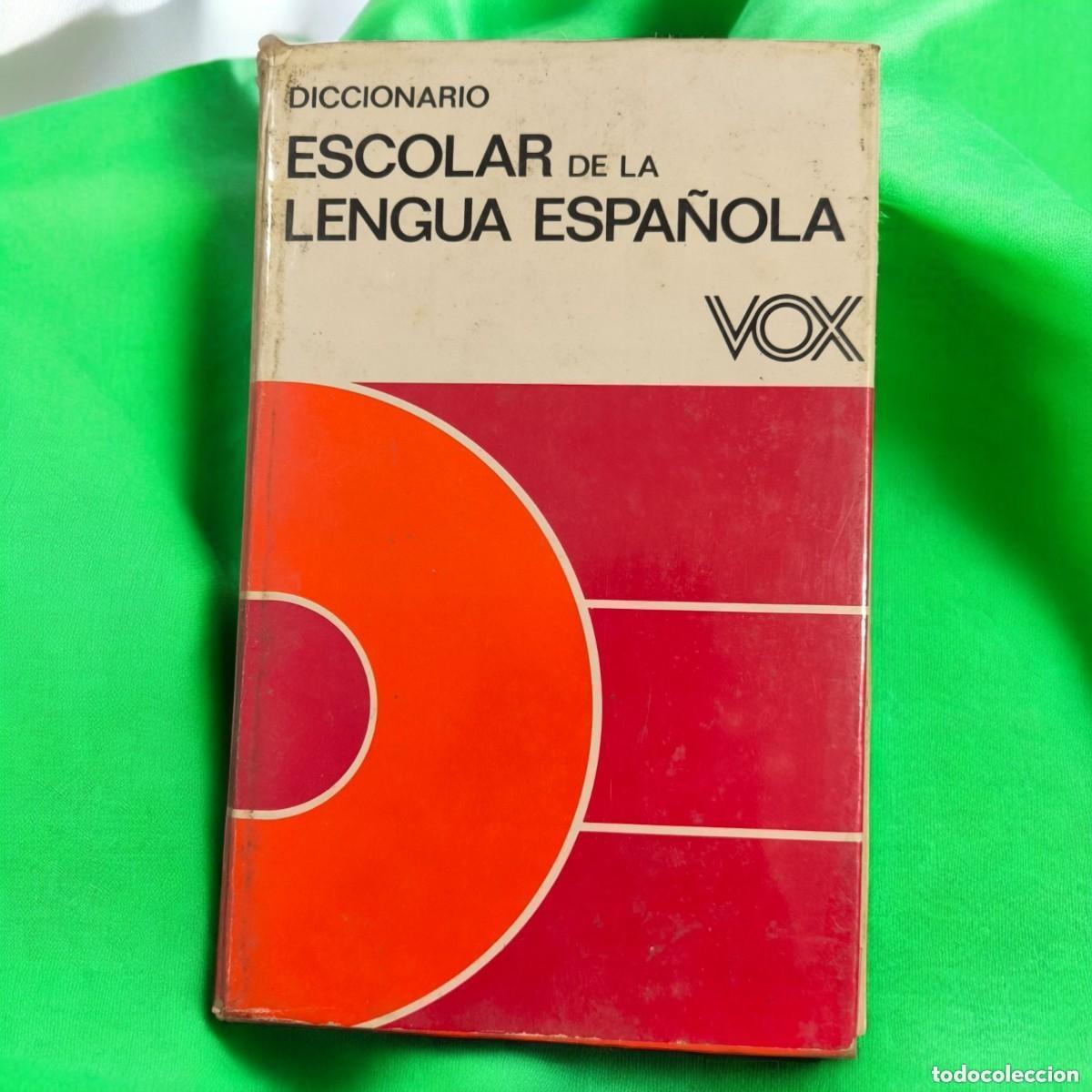 Diccionarios de segunda mano: Diccionario Escolar De La Lengua Espa&ntilde;ola VOX Edici&oacute;n Vintage
