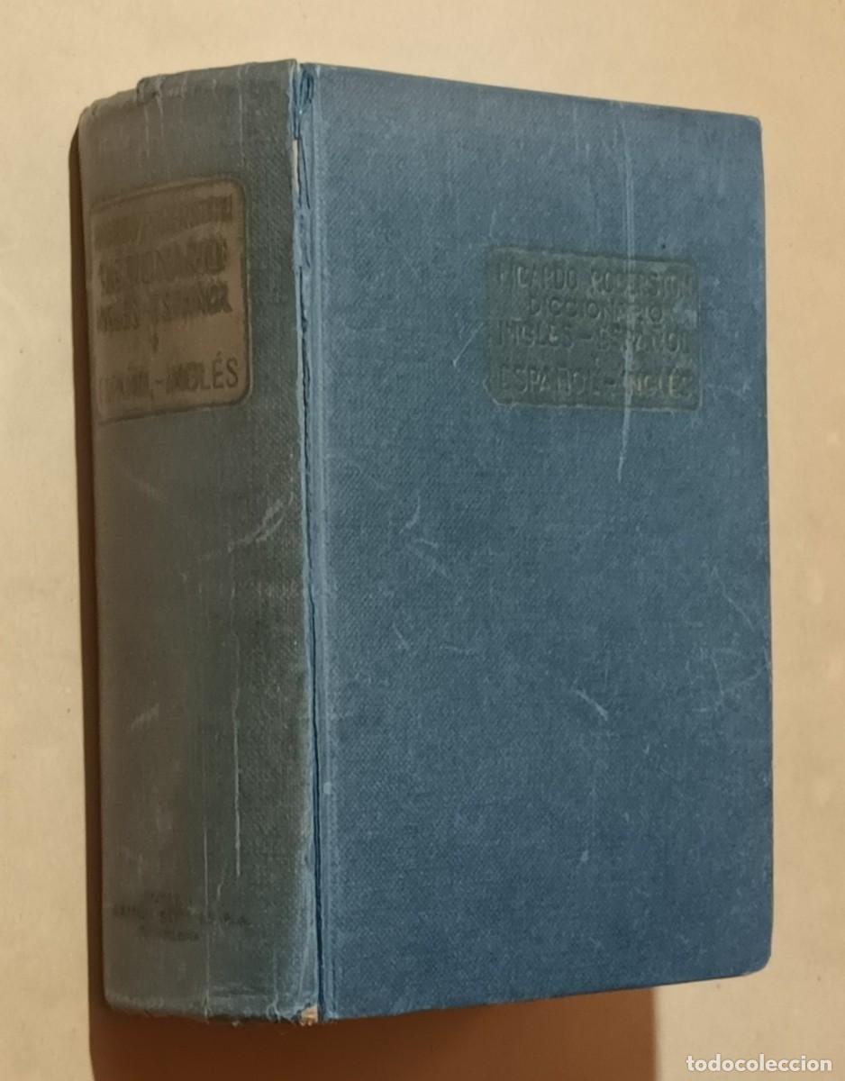 Diccionarios de segunda mano: DICCIONARIO ESPA&Ntilde;OL-INGL&Eacute;S-ESPA&Ntilde;OL - RICHARD ROBERSTON - ED. RAM&Oacute;N SOPENA - 1960