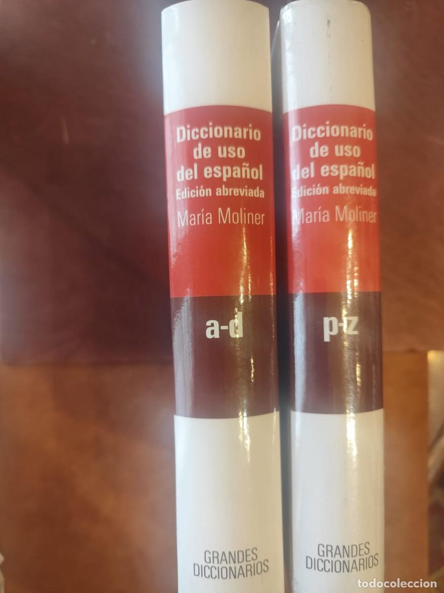 W&ouml;rterb&uuml;cher aus zweiter Hand: Mar&iacute;a Moliner. DICCIONARIO DE USO DEL ESPA&Ntilde;OL, Edici&oacute;n abreviada. 2 tomos A-D y P-Z. Gredos