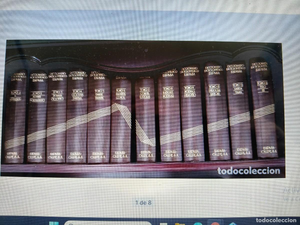 Diccionarios de segunda mano: DICCIONARIO ENCICLOPEDICO ESPASA CALPE